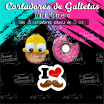 Cortador de Galletas Mini Homero