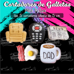 Cortador de Galletas Mini Relax