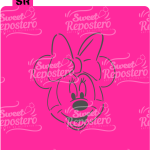 Stencil PYO Minnie