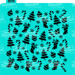 Stencil Mix Navidad