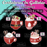 Cortadores De Galleta Mugs Navideños