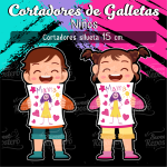 Cortador de Galleta Niños