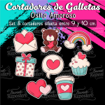 Cortador de Galleta Osito Amoroso