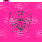 Stencil PYO Perro Policial - Paw Patrol