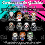 Cortadores De Galleta Personajes De Terror