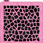 Stencil Piedras