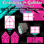 Cortador de Galletas - Casita Navidad