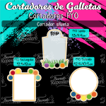 Cortadores De Galleta PYO Pinta tu Galleta