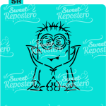 Stencil PYO Minion Vampiro