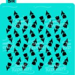 Stencil Flores A