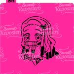 Stencil PYO Nezuko