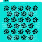 Stencil Flores E