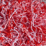 Papel Acordeón - Mix Blanco, Rosa pastel, Rojo