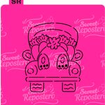 Stencil Pyo Auto Rabo