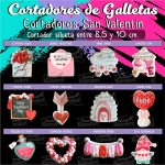 Cortadores de Galleta San Valentin 1