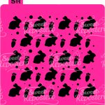 Stencil Mix Zanahorias y Conejo