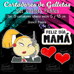 Cortadores De Galleta Carlota Pickles
