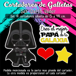 Cortadores De Galleta Darth Vader
