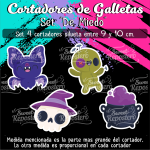 Cortador de Galletas Set De Miedo
