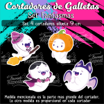 Cortador de Galletas Set Fantasmas