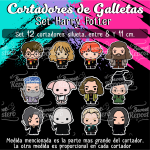 Cortadores De Galleta Harry Potter