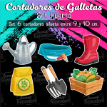 Cortador de Galleta Set Huerto