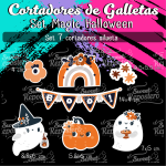 Cortador de Galletas Set Magic Halloween 7 Piezas
