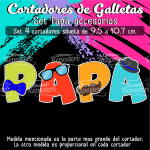 Cortadores De Galleta Papá Accesorios