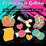 Cortador de Galleta Set Tejido
