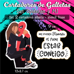 Cortadores de Galleta Spiderman Y Mj