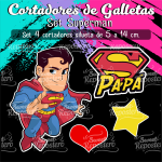 Cortadores De Galleta Superman