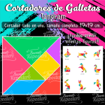 Cortadores De Galleta Tangram