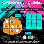Cortador de Galleta Halloween Tic Tac Toe