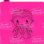 Stencil PYO Vampiro Kawai