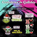 Cortadores De Galleta Varios Navidad 2