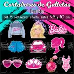 Cortadores De Galleta Barbie