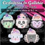 Cortadores De Galletas Postres De Miedo