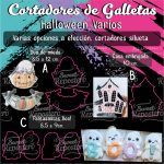 Cortadores De Galleta Halloween Varios