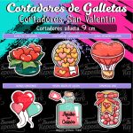 Cortadores de Galleta San Valentin 3
