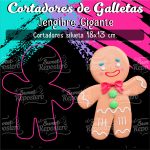 Cortadores De Galleta Jengibre Gigante