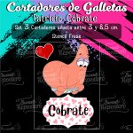 Cortadores de Galleta Patricio Cobrate