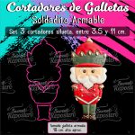 Cortadores De Galleta Soldadito Armable