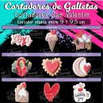 Cortadores de Galleta San Valentin 4