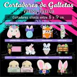 Cortador De Galleta Varios Pascua 1