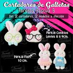 Cortador de Galleta Parejas Pascua B