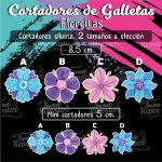 Cortador de Galletas Set Florcitas