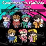 Cortadores De Galleta BTS Cuerpo