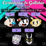 Cortadores De Galleta Cup Head