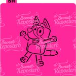 Stencil PYO Bluey - Bluey Feliz