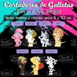 Cortadores De Galleta Bluey Y Sus Amigos
